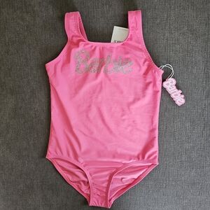 The Barbie x Forever 21 Barbie Rhinestones Bling One-Piece Swimsuit  Girls 11/12
